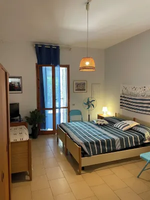 Blue house 500m from the beach of Porto Cesareo