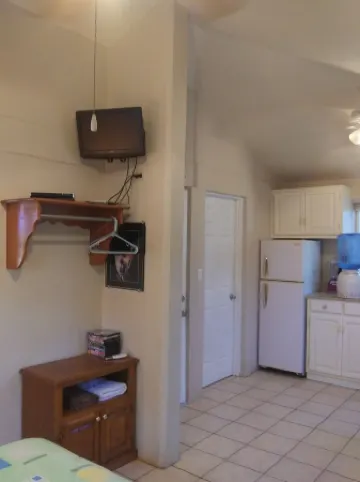 Cabana #3 pool view in the quiet corner