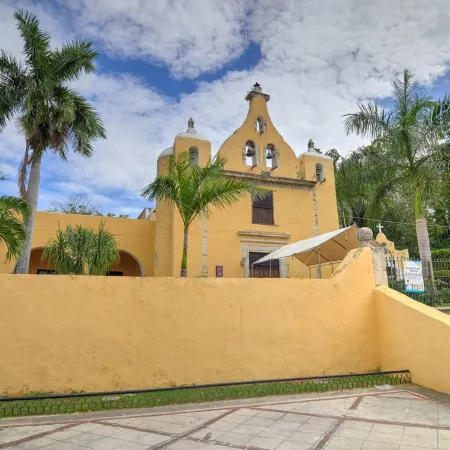 La Ermita Suites in Merida Centro with Pool - Historic Church Front