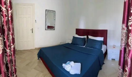 Beautiful view apartment located at Yasmine Hammamet with garden, swimming pool