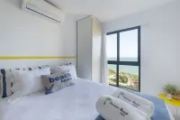 Flat with spectacular view of PONTA NEGRA BEACH, 55 MB Wi-Fi, garage