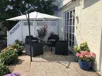 Domicile on the canal in Friedrichstadt n. North Sea, for 2-4 people - Wifi