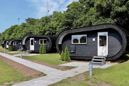 Plexus Hytterne Отели в г. Хольстебро