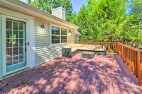 Walk to Wolf Run Lake: Cottage w/ Furnished Deck