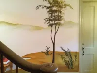 Elm Suite with a Private Bathroom in front of Smith College Quadrangle Hotels in Northampton