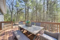 Chic Wisconsin Retreat w/ Deck, Grill & Fire Pit! - Wifi
