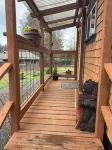 華盛頓州福克斯郊外；奧林匹克國家森林內溪畔溫馨微型木屋！ - 小木屋