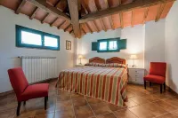 Large Holiday Apartment Tuscany, Ancient Farm, Nature, Swimming Pool, 4 Guests Hotels in Montemurlo