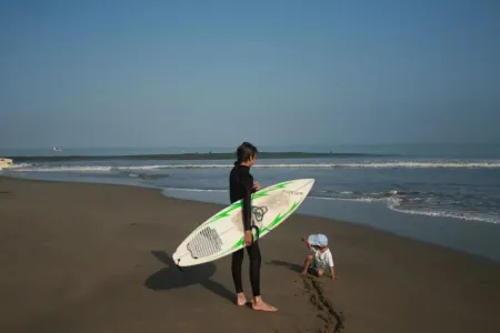 Surfingbirds Home for Surfers and Birdwatchers, restaurants at walking-distance Отели в г. Манкора