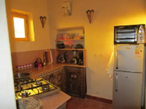 Small typical house in Moroccan village