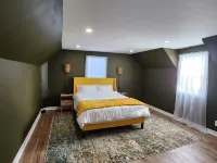 This is a private second-floor suite with its own entrance. Hotels in Bancroft