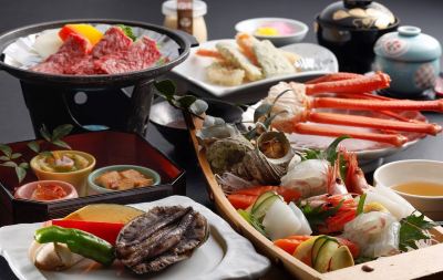 料理 城崎温泉 お宿 白山 花まんだらの写真