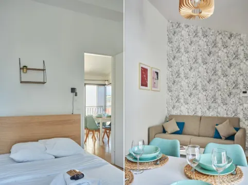 Apartment Boulogne facing the "Passage"