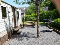 Holiday home and mobile home with spacious garden