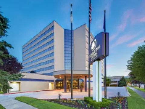 鹽湖城希爾頓逸林套房酒店 鄰近Downtown Salt lake city的酒店