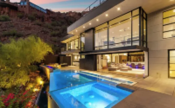 Luxury Retreat Carved in Camelback Mountain - Infinity Pool, Spa, Mountain Views