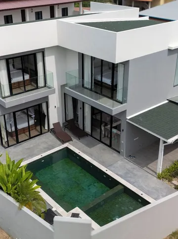 รูปภาพของพูลวิลล่าสำหรับครอบครัวใกล้ท่าเรือ วี266