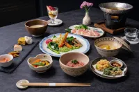 Shinshu Omachi Onsen Ryoan Kawaki - breakfast