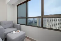 Serene Studio with City View at Springlake Summarecon Bekasi Apartment By Travelio