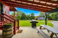 2 Bd Cabin, Hot Tub, Utk/Neyland, Smokys, 16Acres, FP, Arcade, Fishing - シャレー