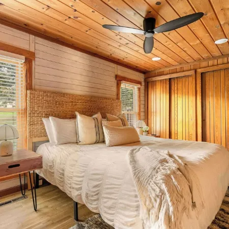 Resort Cabin w/ Firepit, Spacious Deck & Outdoor TV - 2 Miles to SDC