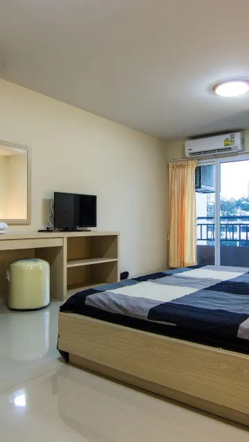 อพาร์ตเมนต์แบบ 1 ห้องนอน