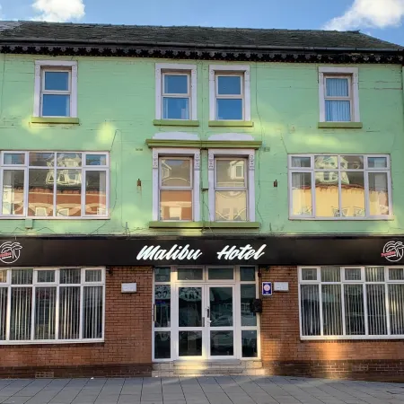 Malibu Hotel Отели рядом с достопримечательностью «Центральный пляж Блэкпула»