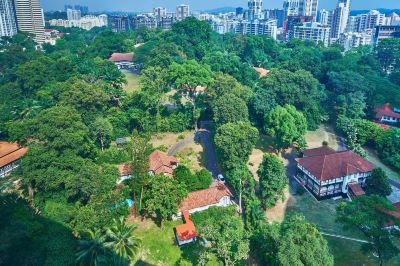 庭 シェラトン・タワーズ・シンガポールの写真