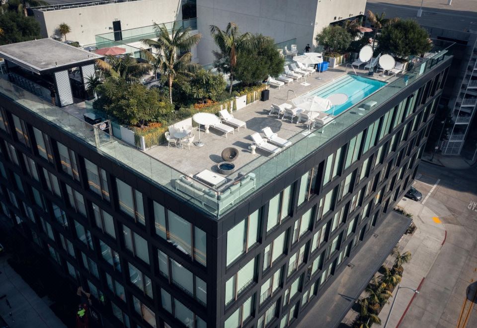 더 가드프리 호텔 할리우드의 객실 내부