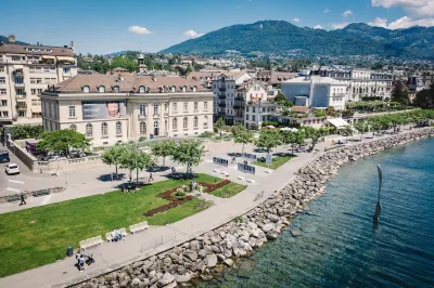 Astra Vevey Hotel & Restaurant فنادق في Chardonne