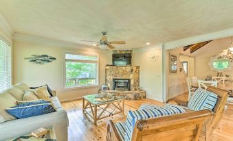 Badin Lake Cabin w/ Dock & 2-Story Boat Slip!