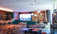 Manguan Hotel (Jinan High-tech Wanda Qilu Software Park Subway Station) - ที่มีบาร์