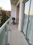 2 room apartment, pool, balcony, bbq, kitchen