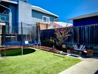 Spacious Retreat with Foosball and Trampoline - Tranquil Modern Haven