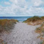 Small coach house: 10 min. to the beach, in the middle of nature, sauna & whirlpool