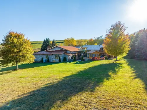 Deep Creek Serenity Retreat: Heated Pool, Patio,  Hot Tub, Sauna, Gym, Game Room