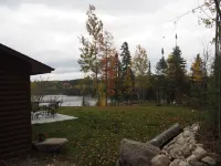 Enjoy privacy in this newly built cabin with spectacular view of North Star Lake イタスカのホテル