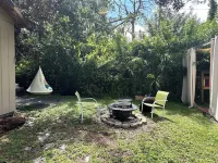 Heated Pool - Backyard Privacy- Camping in the Suburbs- 25 min. to the beach
