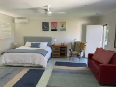 Studio at Beechworth next to the forest. Pet friendly but please let us know. .