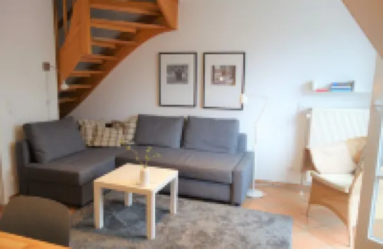 Vacation apartment in a thatched house, directly on the beach for 2-4 people