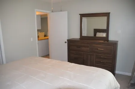 Remodeled apartment one minute to Fort Novosel gate.  Short or Long-term stays!