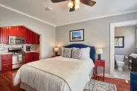 Above the downtown scene stay at the Yamhill Flats: Suite 4 Hotels in Newberg