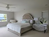 Relaxing in an Entire 5,400sf Beach View Home With Indoor Heated Swimming Pool.