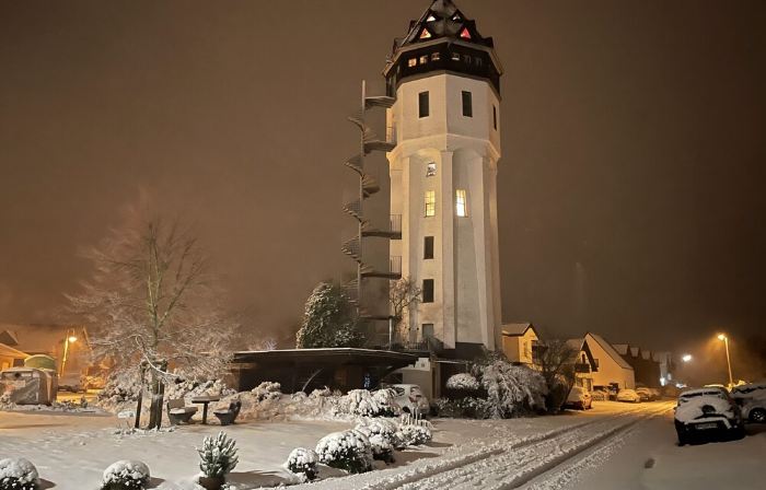 Historic water tower, close to Eifel Nature Park, Phantasialand, Cologne, Bonn, hiking trails