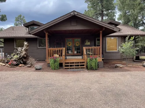 Cabin with horse boarding availability May thru October.