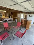 Fully renovated cabin with new furnishings and appliances.