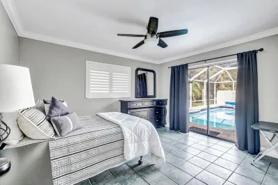 TROPICAL FAMILY OASIS ON CANAL-PET FRIENDLY Hotels near Publix Super Market at Quesada Commons