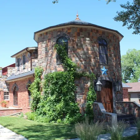 Carter house : 100 year old house with a remodeled castle inspired feel.