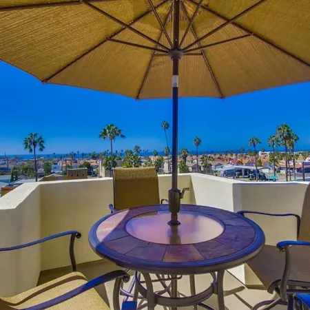 Spanish Town Home Just Blocks to the Beach with Panoramic Ocean Views