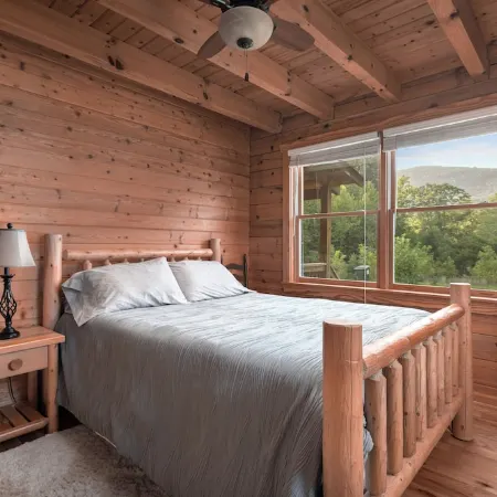Shenandoah Mountain Majesty Log Cabin on 15 Acres - Hot Tub-1GB Fiber Internet